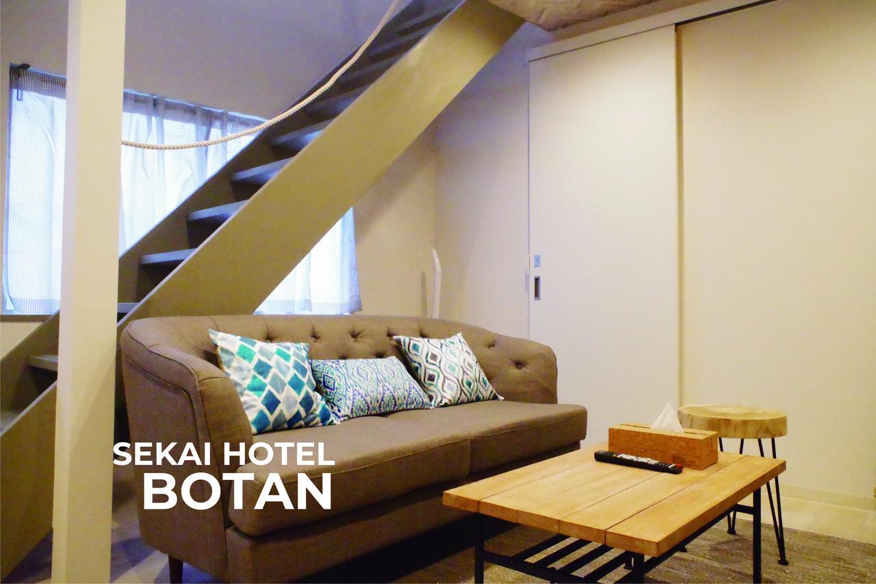 Sekai Hotel Mangetsu Osaka Exterior foto